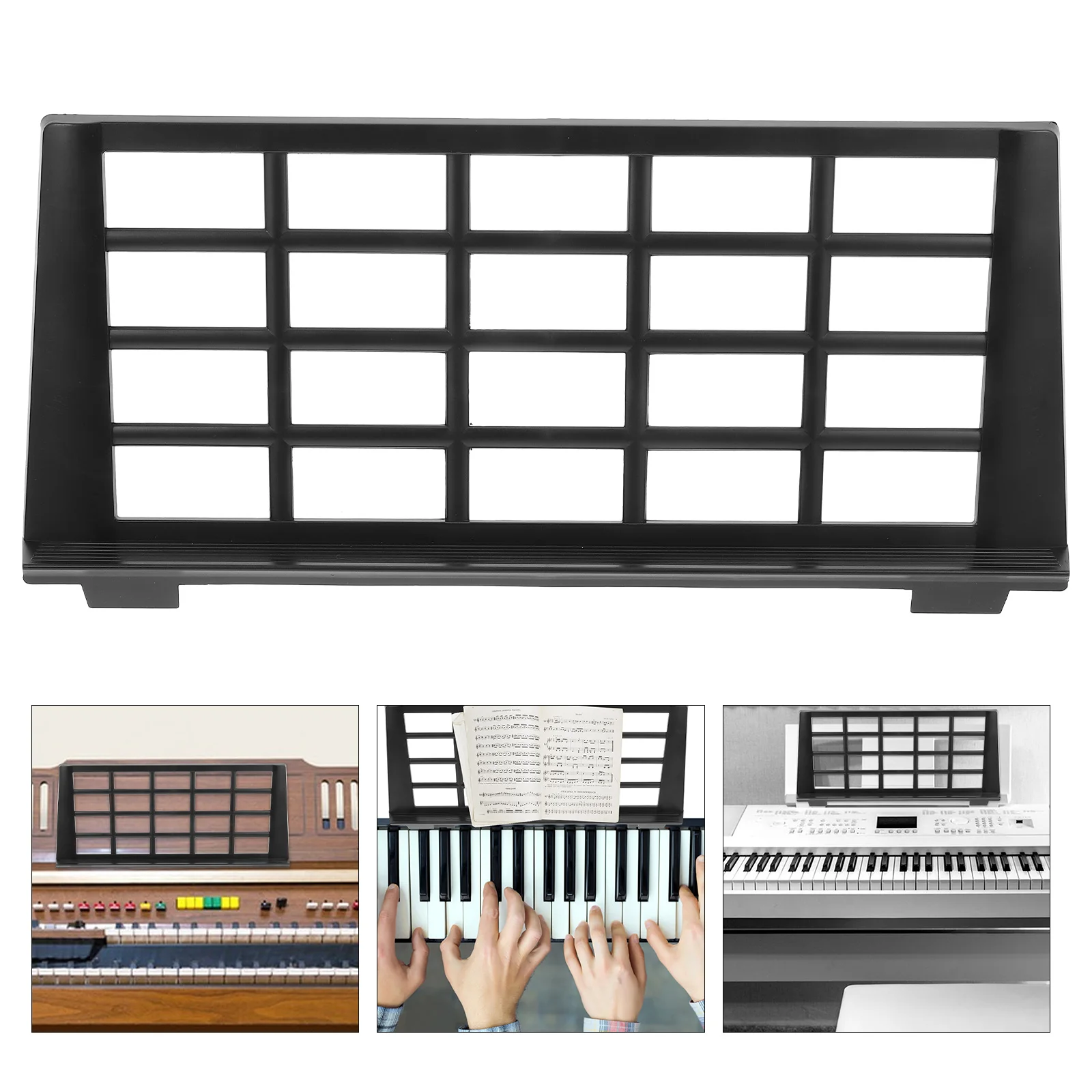 

Electronic Keyboard Music Stand Foldable Adjustable Lightweight Portable With Carrying Bag Waterproof Case Multi Instrument Use