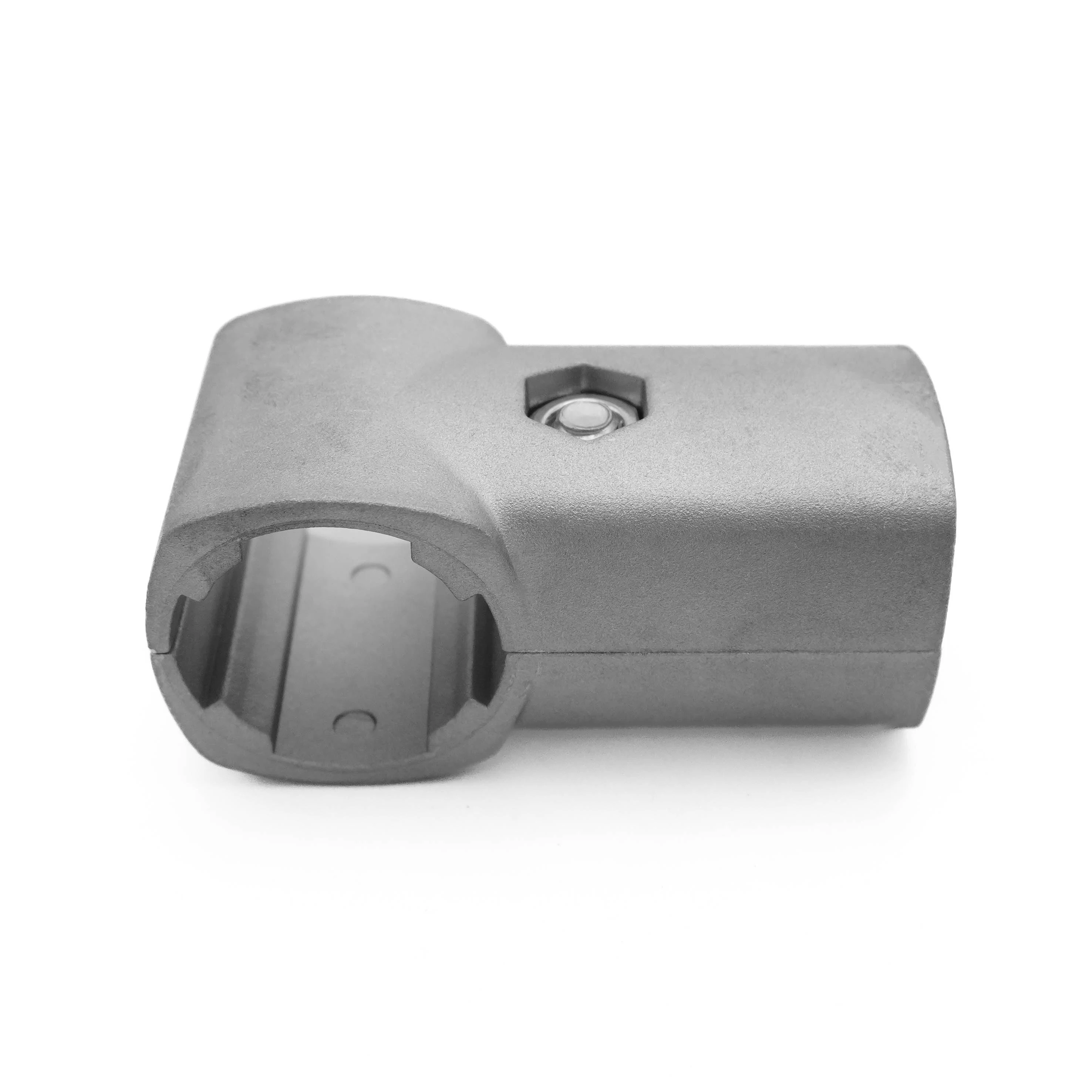 Industrielle Sicherheit Feste Halterung Metall Fitting Heißer Verkauf Aluminium Lean Rohr Aluminium Rohrverbindung