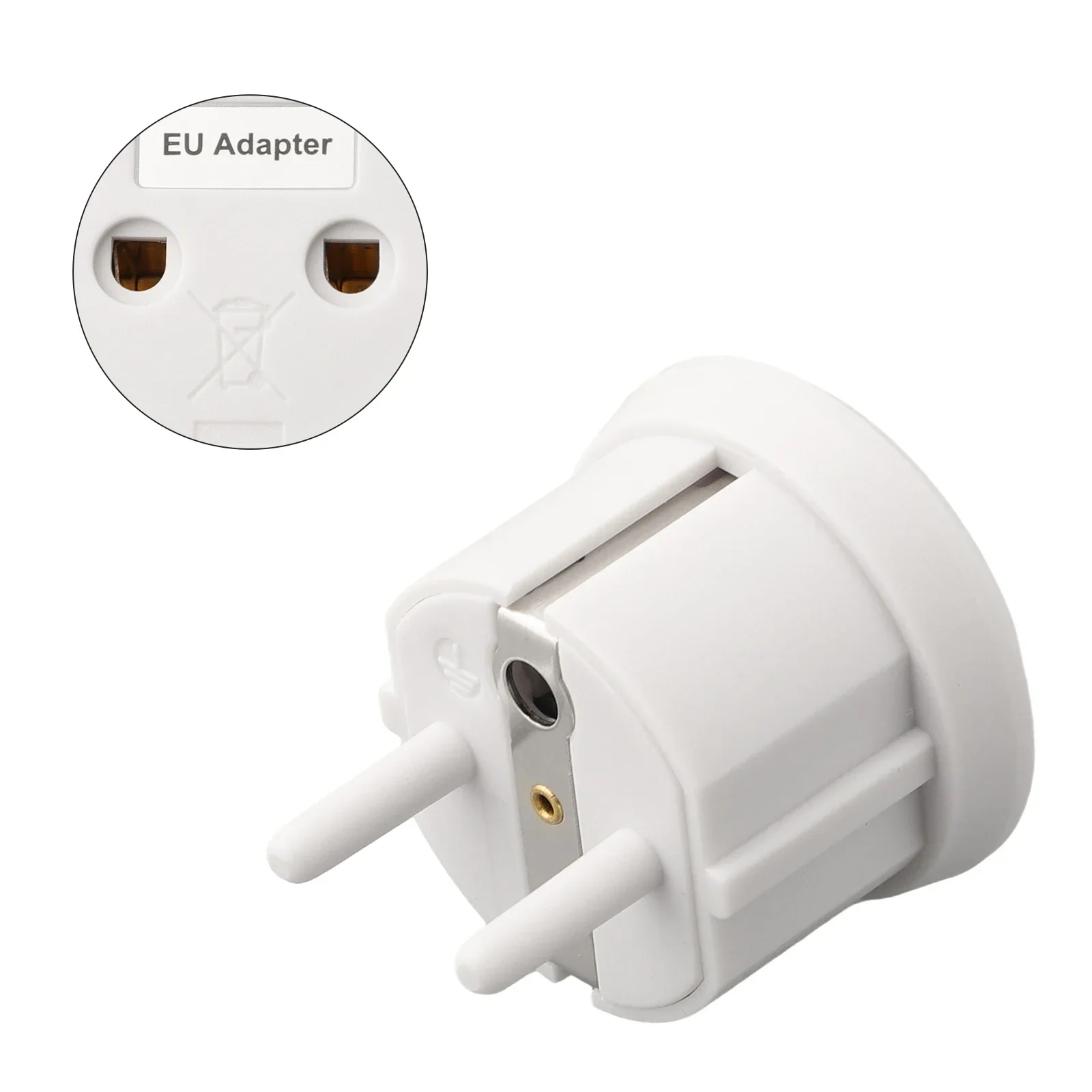 1pcs Grounding Plug Anti-static Plug Earthing Socket European US  Australian Anti-static Conductive Yarn Braid Earthing Socket