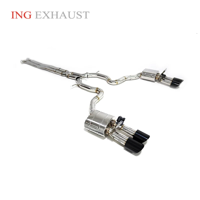 

ING Stainless Steel Catback for Porsche Panamera 971 2.9t vi 20+ Muffler Engine Remote Valve Branch Performance Exhaust System