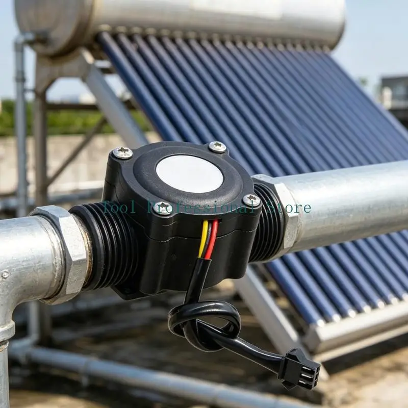 57QF High Precisions Water Flows Sensors 2-60L/Min For Solar Power Livestock Farming