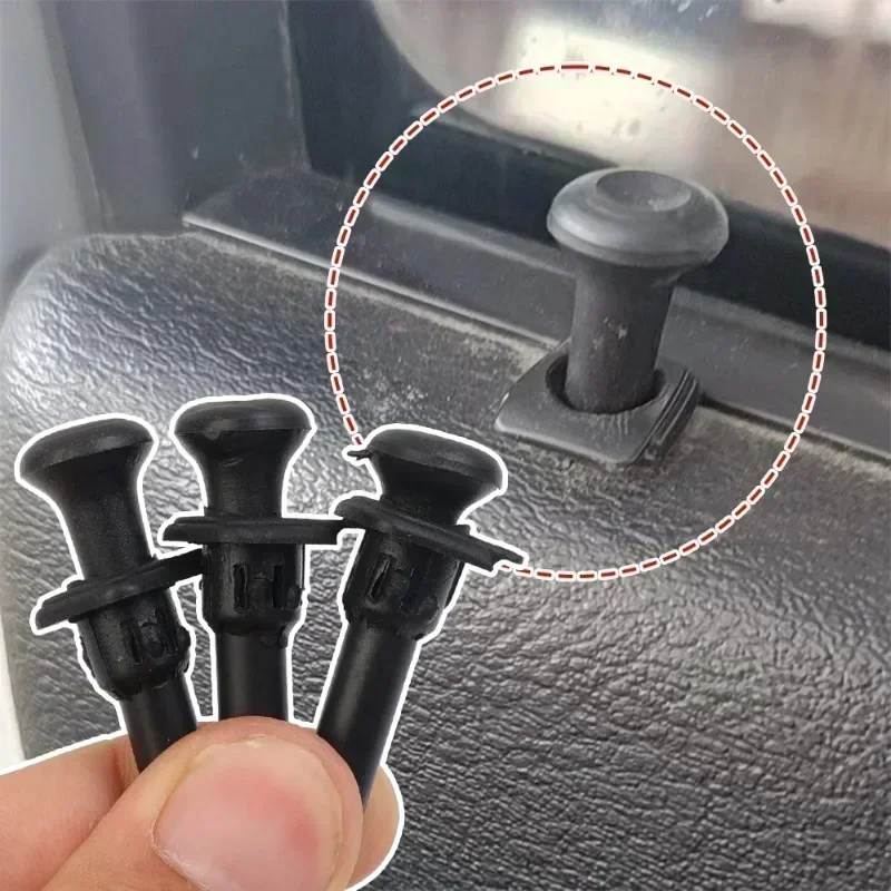 4/8PCS Plastic Car Door Lock Pins For Golf Mk2 Mk3 Scirocco Passat B2 Polo 4pcs Set Car Security Door Lock Pins Car Accessories
