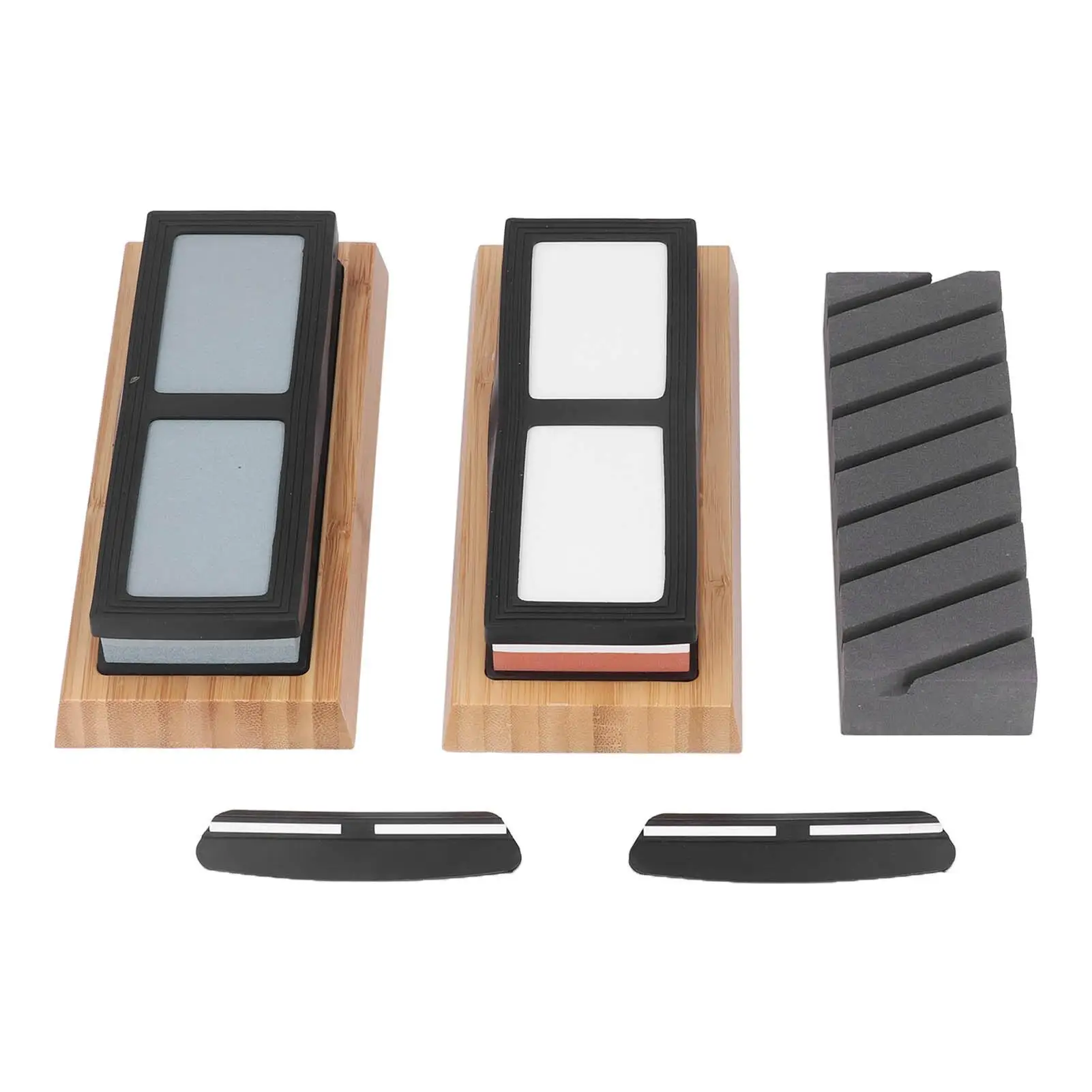 

Double-Sided Whetstone Sharpening Stone Set for Effortless for metal Blade Polishing