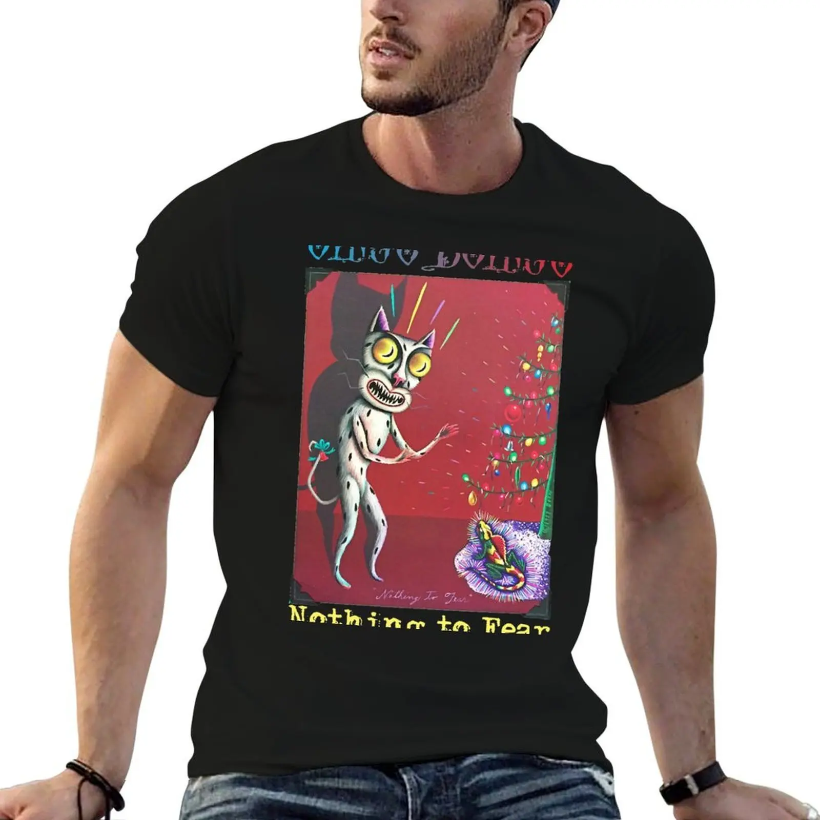 Oingo boingo T-Shirt Man t-shirt summer shirt fruit of the loom mens t shirts
