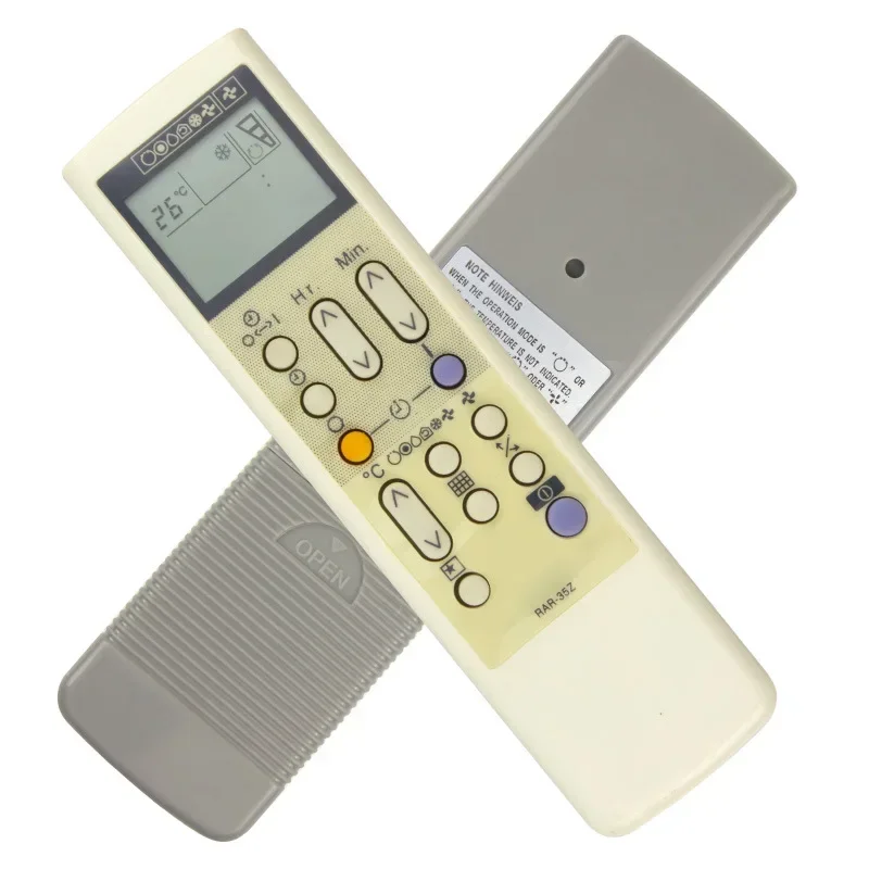 Telecomando per condizionatore d'aria LCD A/C per telecomando HITACHI RAR-35Z RAR-21Z RAR-22Z RAR-24Z RAR-36Z