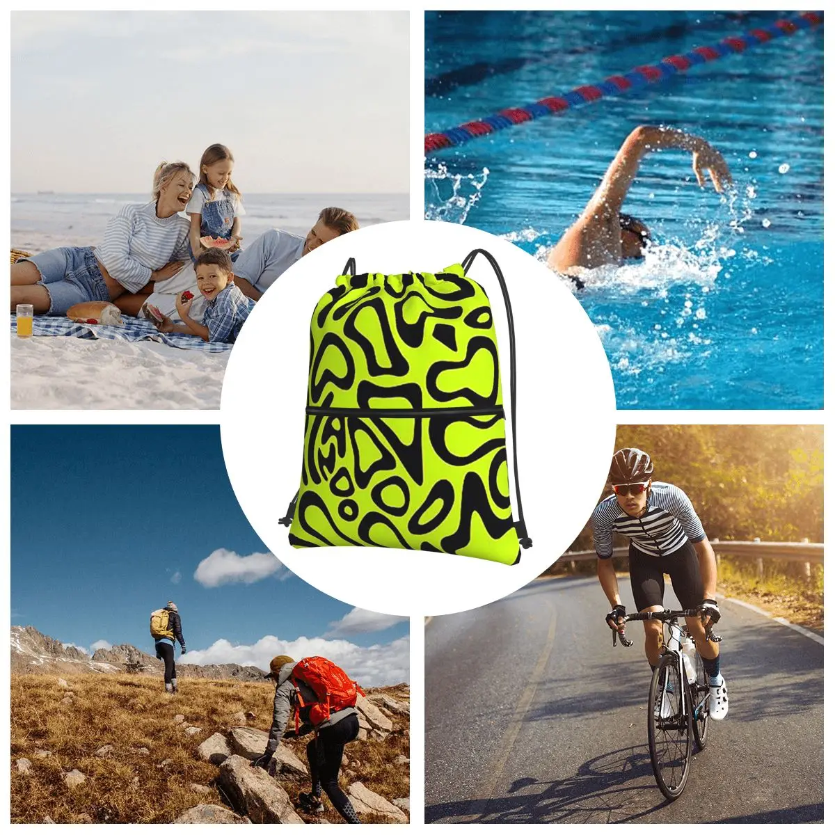 Lando Norris 2024 خوذة نمط حقائب الظهر السوداء متعددة الوظائف الرباط حزمة جيب حقيبة رياضية حقائب الكتب للسفر المدرسة #6