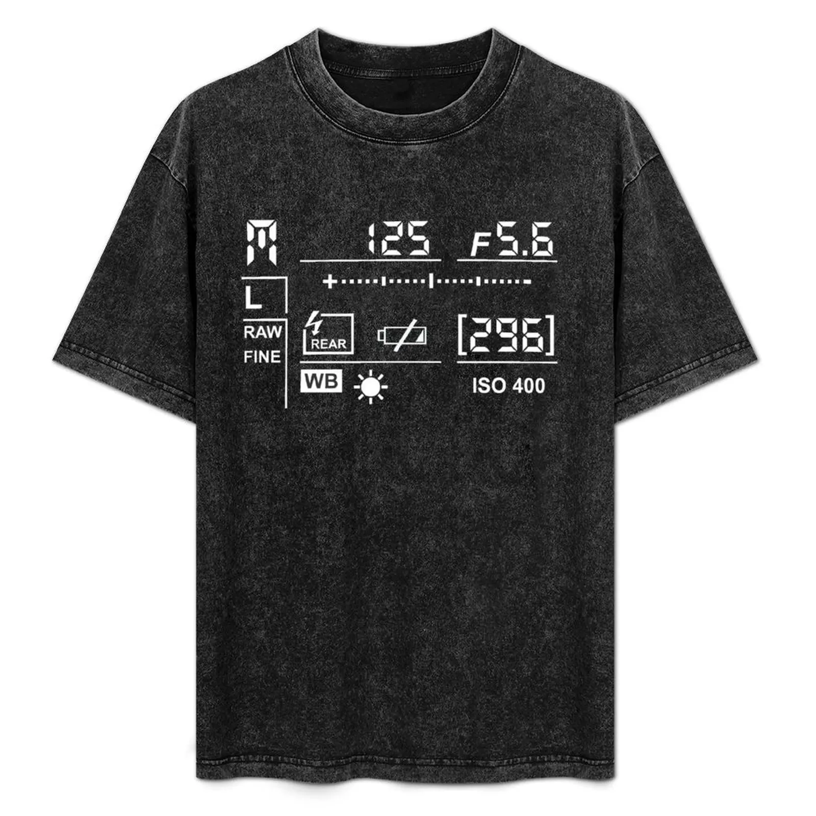 Camera Display T-Shirt cotton graphic tees cute tops shirts graphic tee kawaii clothes mens t shirts top quality