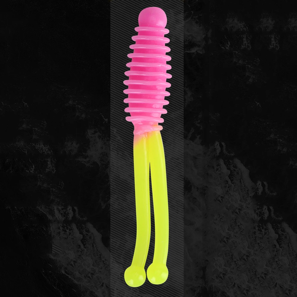 

30 шт. мягких рыболовных приманок с двумя хвостами, искусственные наживки-виброхвосты для морской и пресноводной рыбалки на басса, краппи, судака