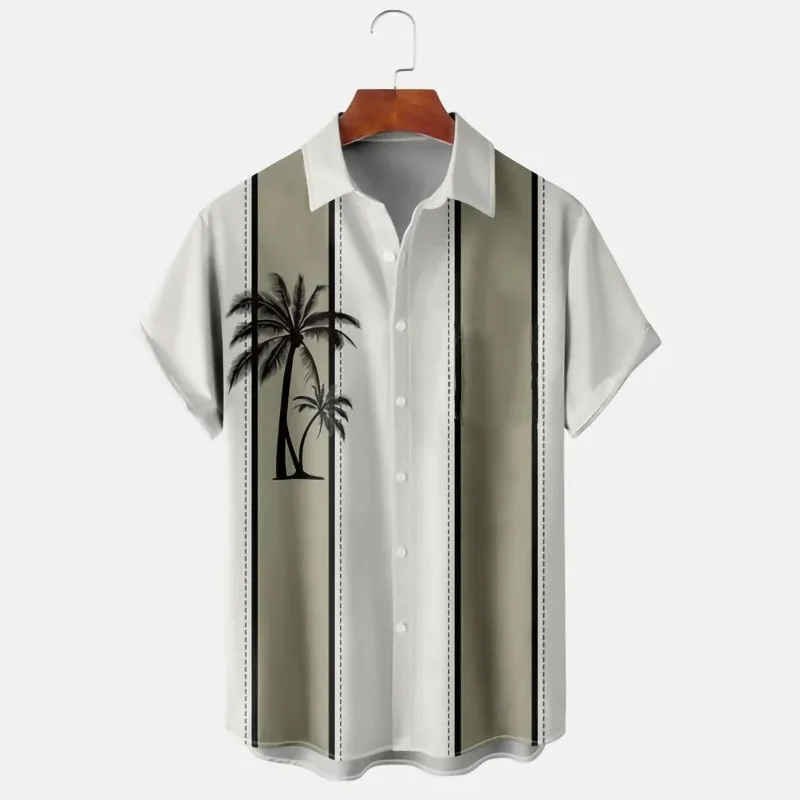 Men's Short Sleeve Mens Shirts 2024 Men's Shirt Cool Casual Chic Cheap Things Korean Reviews Many Clothes Tiki Clothing Hawaiian