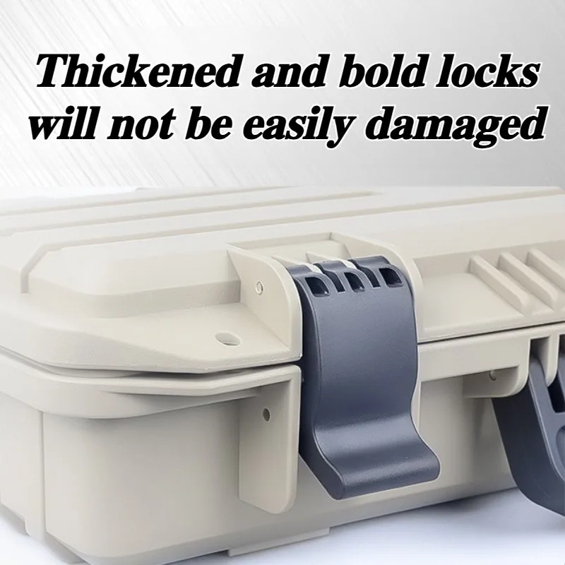 Caixa de ferramentas à prova d'água, organizador de ferramentas à prova de umidade, caixa de ferramentas portátil de proteção de segurança para instrumentos e equipamentos