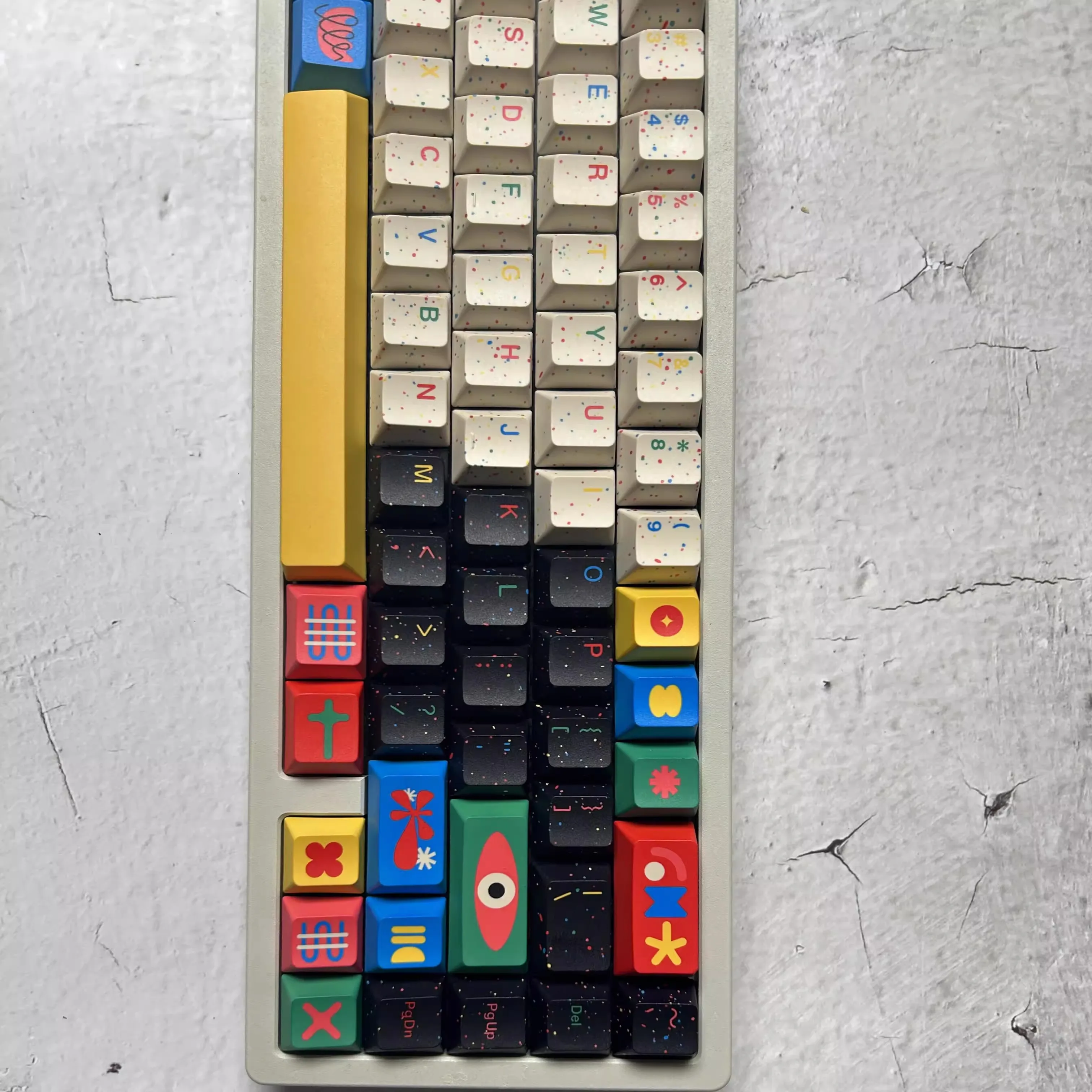 1 مجموعة GMK عزر كيكابس PBT صبغ Subbed مفتاح قبعات الكرز الشخصي Lightproof Keycap ل أليس Wooting مزدوج B سبليت المسافة #5