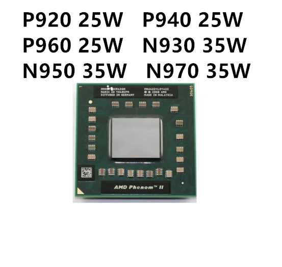 N970 N960 N950 N930 P920 P930 P940 P960 P920 notebook CPU Echo II Quad Core