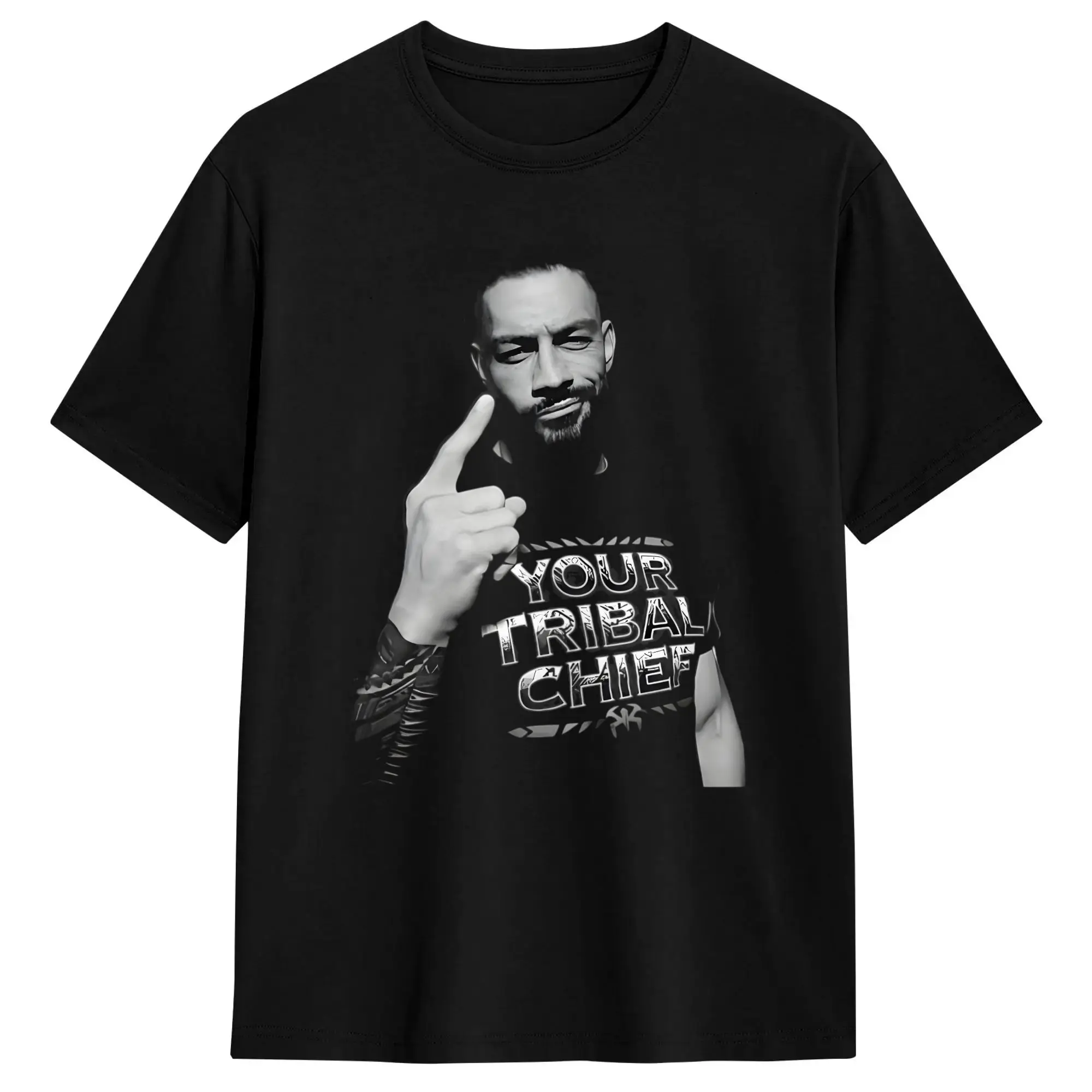 Novelty Roman Reigns YTC T-Shirt Men Cotton Short Sleeve  Crewneck Summer TopsTops