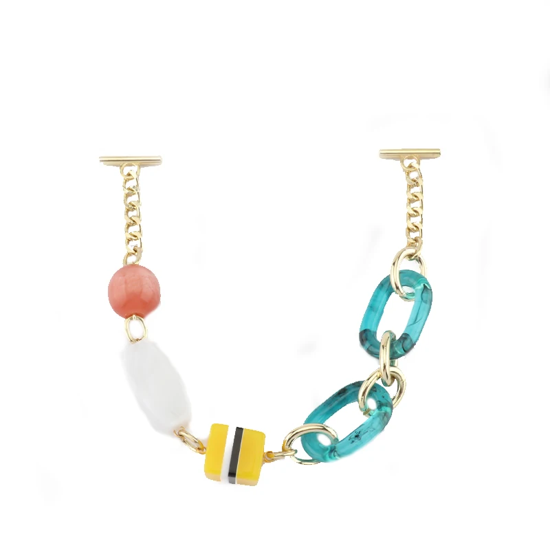 New 40cm Acrylic Handbag Bagsbladder Bag Chain Shoulder Bags Bags DIY Resin Chain Belt Belt Parts Packaging Accessories