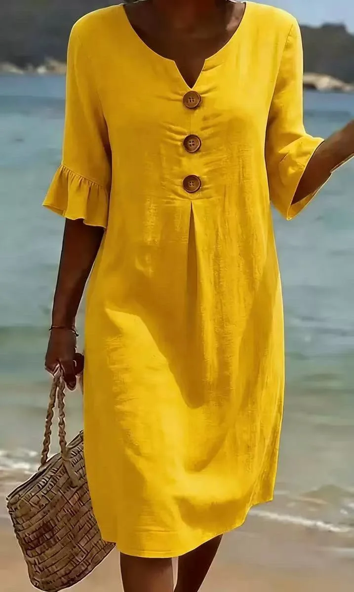 Thumbnail 3 - #89 Popular Womens Midi A-Line Dress Choices