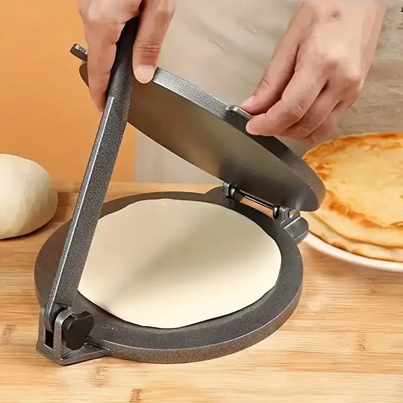 Tortilla Press Maker Aluminium Alloy DIY Manual Corn Tortillas Pressing Tools Kitchen Bakeware Cooking Tools Accessories