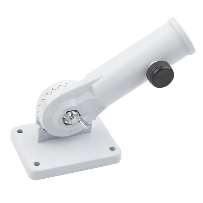 Flagpole Holder Multi-Position Mounting Bracket Metal Strong Rust Flagstaff Holder for Window Advertising Flag high quality