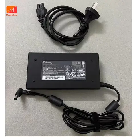 Original Chicony 19.5V 6.15A 120W Laptop AC DC Powe Adapter Charger A12-120P1A A120A007L / 010L for MSI GE60 GE70 GP60 Gaming PC