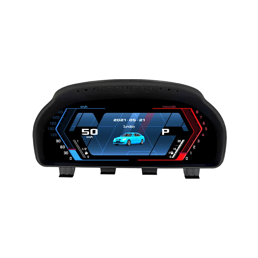 Digitale Dashboard Cluster Voor BMW 5 6 7 Serie GT-F07 F10 F11 F01 F02 F30 F31 E60 E61 E63 Instrumentenpaneel Virtuele Cockpit - afbeelding 2