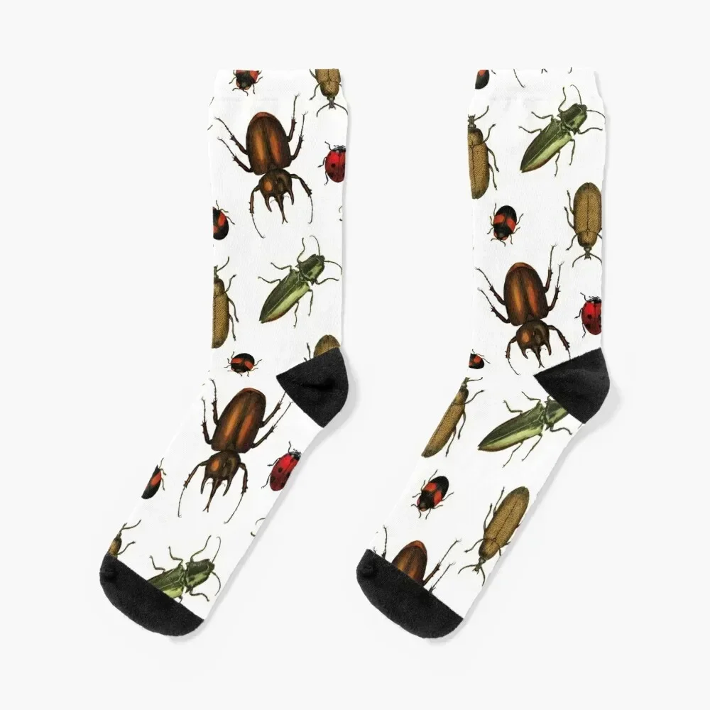 Vintage Bugs Pattern Socks Sports christmas gift Boy Socks Women's