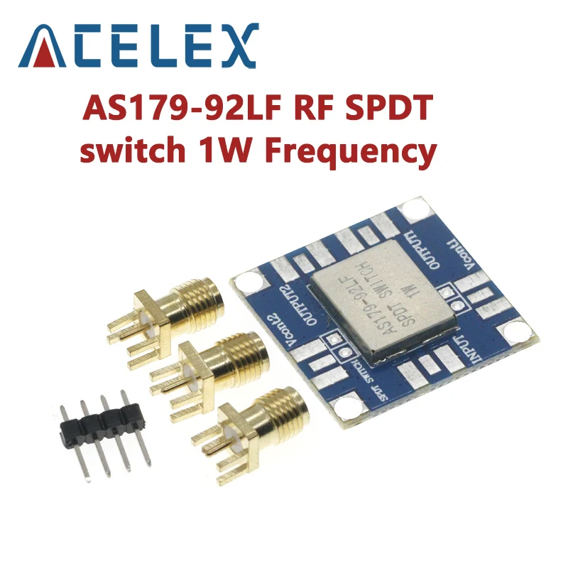 AS179-92LF RF SPDT switch 1W Frequency ( 300KHZ-3GHZ ) FOR Amplifier Ham Radio AS179 RF Switch