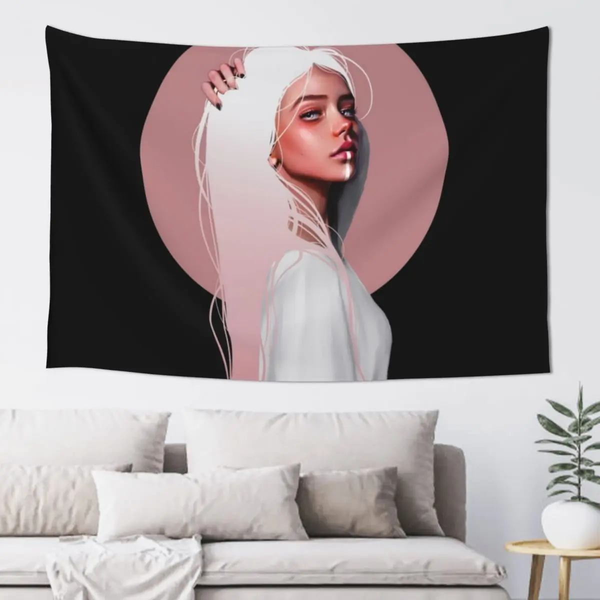 

Josie IV Tapestry Bathroom Decor Room Decor Korean Style Living Room Decoration Tapestry