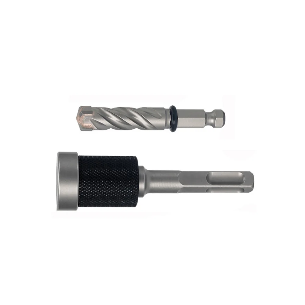 Carbide-Tipped Split-Type Limiting Hammer Drill Bit with Square Handle for Concrete Drilling and Anchor Installation