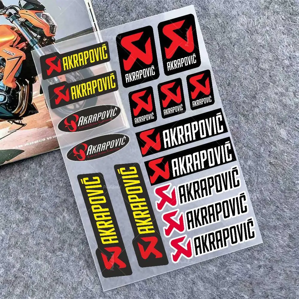 

Наклейки AKRAPOVIC: виниловые стикеры для мотоциклов, автомобилей, бамперов, окон, ноутбуков, стен, аксессуары для тюнинга авто