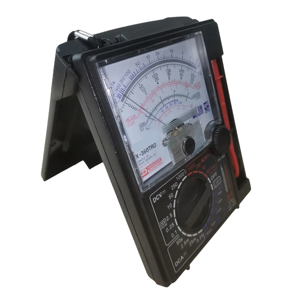 ABAN Analog Multimeter Tester Test Pen Voltage Current Tester DC 1000V Handheld Pointer Analog Meter Multimeter