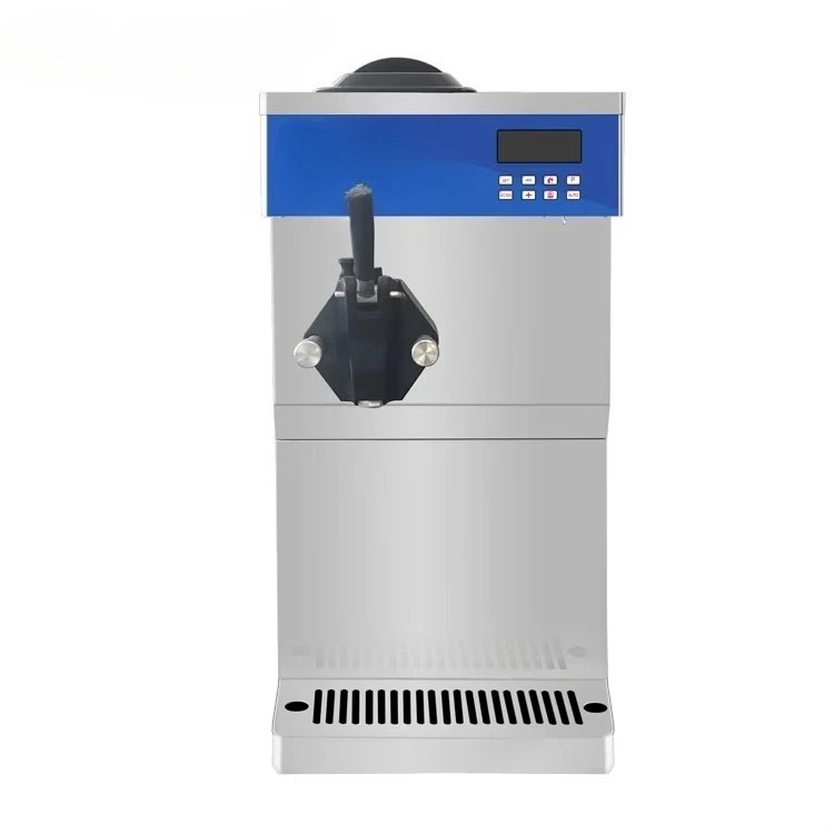 Commercial Tabletop Chinese Soft Serve Softy Ice Cream Ice-cream Making 1 Flavor Ice Cream Maker Machine Price