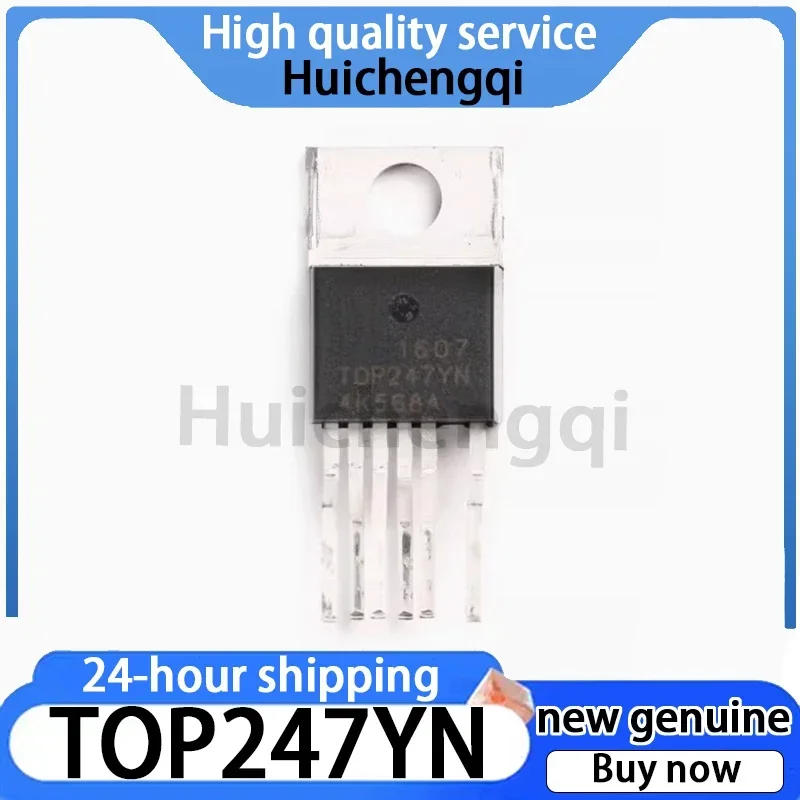 5PCS Direct Insertion TOP247YN TO-220-6 Offline Switch IC Chip