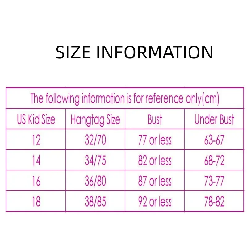 Young Girls' Bra Girls' Underwear Students' Bra Developing Period Thin Comfortable Without Steel Ring Bra image 5