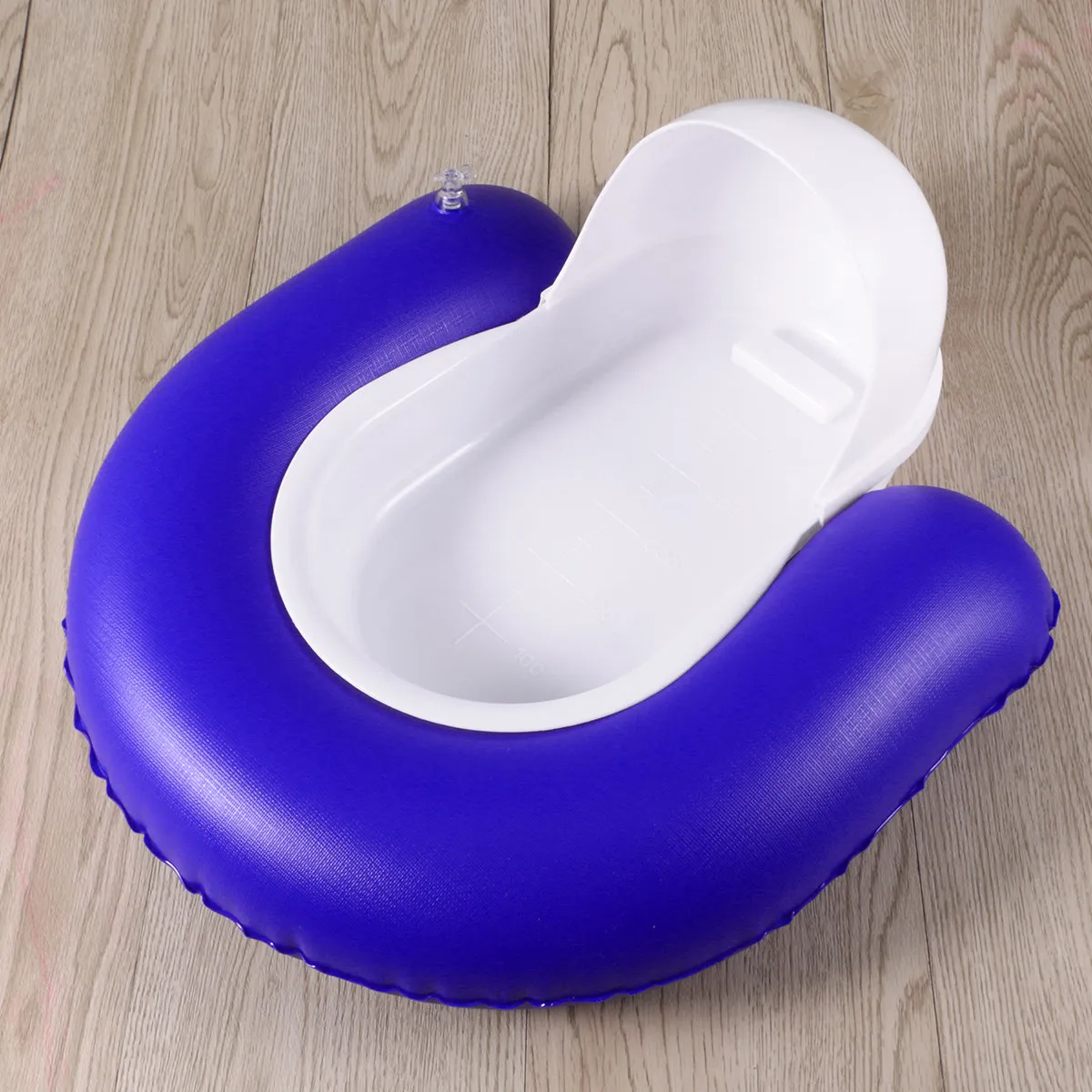 

Lightweight Inflatable Bedpan Urinal Blue Comfortable Soft PVC Nursing Care Prevent Bedsore Seat Cushion for Bedridden People