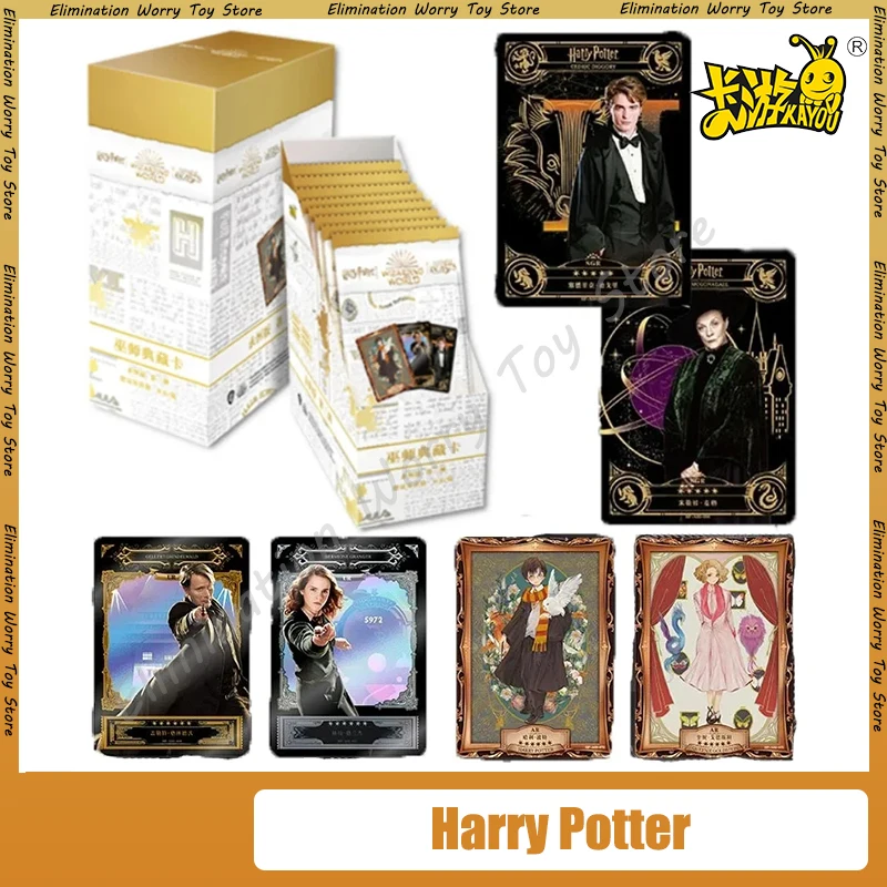 KAYOU Harry Potter Cards Magic World Classic Collection Card Wizards Character Anime Peripherals Trading Card Chrismas Toys Gift