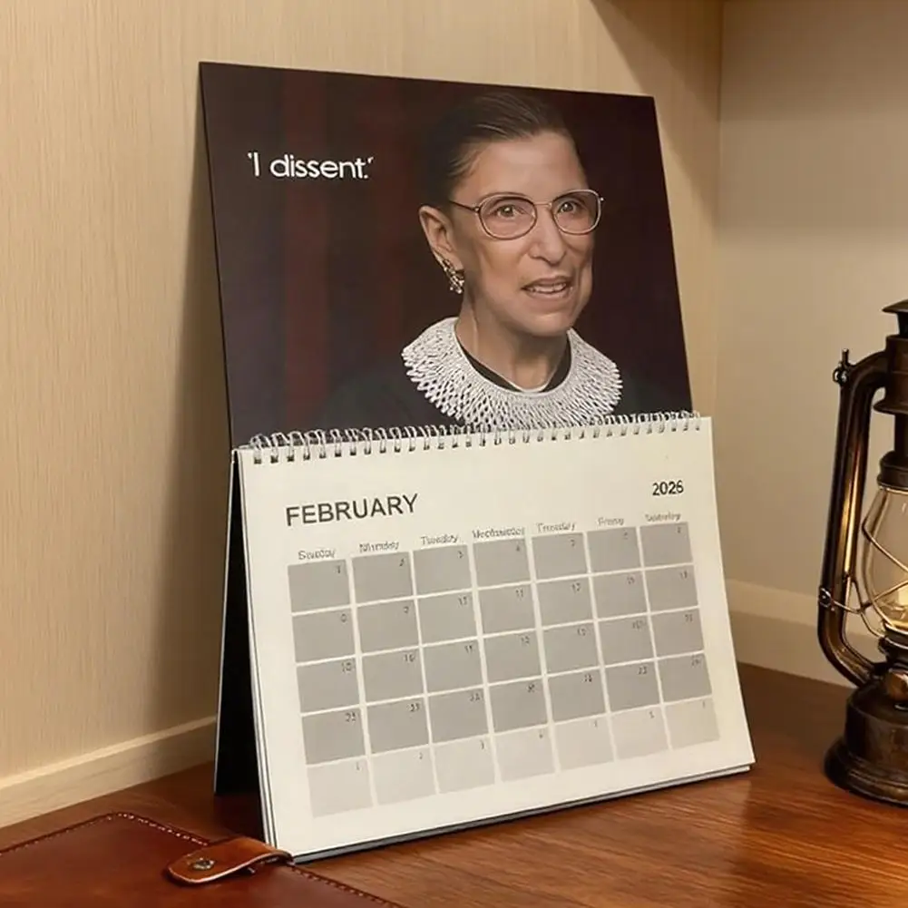 

2026 Inspirational "Well-Behaved Woman" Calendar, Female Role Model Themed Wall/Desktop Planner - Decorative Home Office Calenda