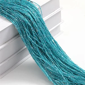 1 Stück 100x200 cm Dekorative Glitzerkabel Cortin Tür Burrow Raum Polyester Stoffscheibe 1x2m 8 Hauptverkaufsbootvorhang - №4