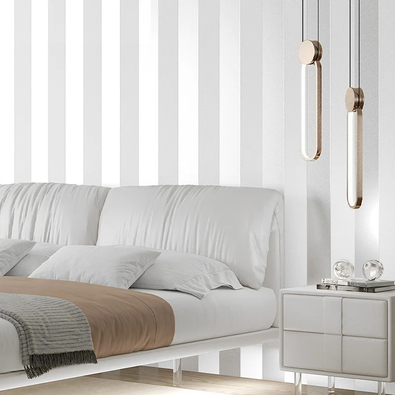 ثلاثية الأبعاد سميكة غير المنسوجة النسيج توافدوا خلفية البيج كريم أبيض نقي لغرفة النوم غرفة المعيشة لصق الجدار غير لاصق Wallp