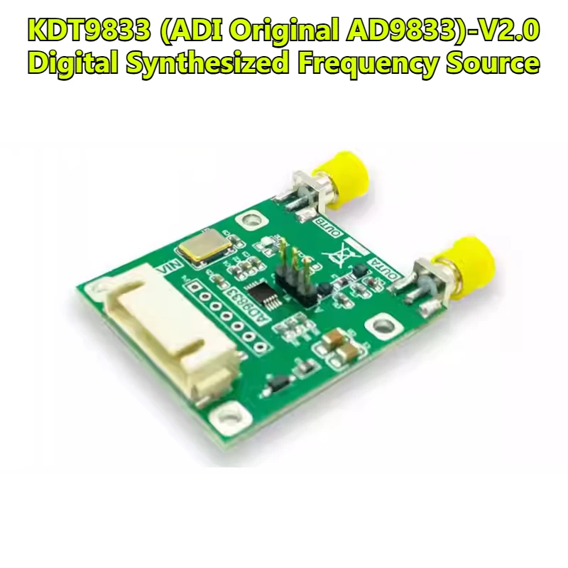 AD9833 Signal Generator, Digital Synthesizer Signal High Frequency Resolution 9M Sine Wave-V2.0 KDT9833-001