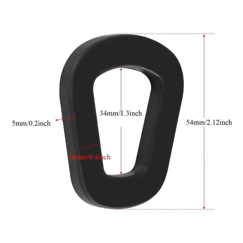 5pcs/set Car Accessories for Jerry Can Spout Fuel Canister Gaskets Rubber Fuel Can Seal Washers Can Spout Gaskets Replaceme