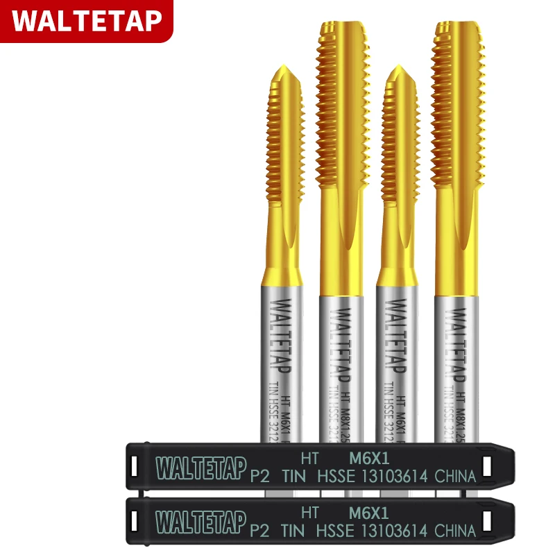 

WALTETAP HSSE-M35 JIS Standard TIN Without Coating Straight Fluted Hand Tap M5.5 M6 M7 M8 M9 M10 M11 M12 M14 Machine Thread Taps