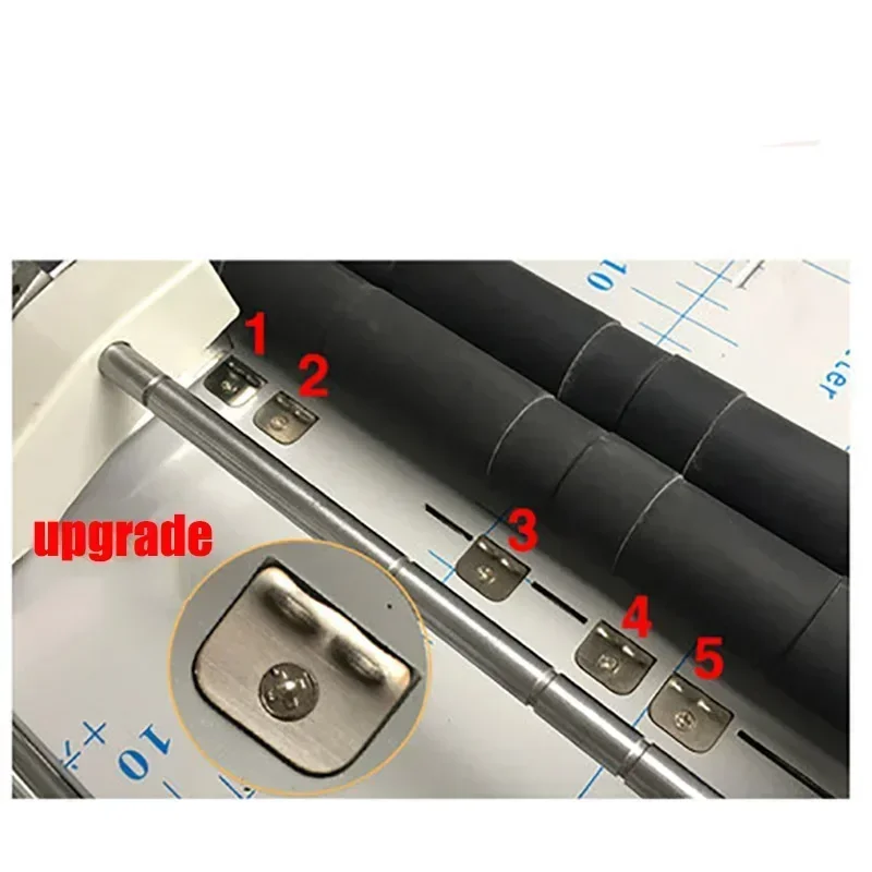 Small Electric 220V A3 Electric Binding Machine Electric Paper Creasing Machine Folding Machine Tools