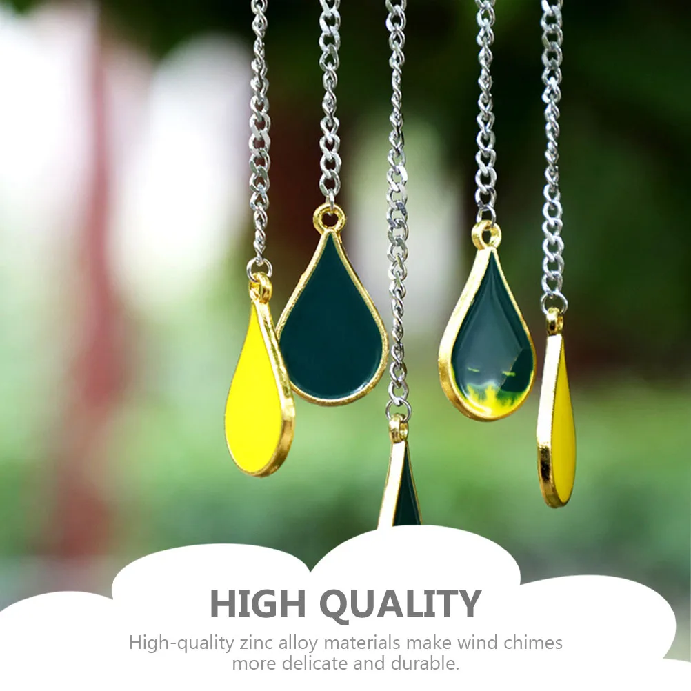

Sunflower Pendant Wind Chime Ornaments Decor Indoor Chimes Outdoor Zinc Alloy Backyard