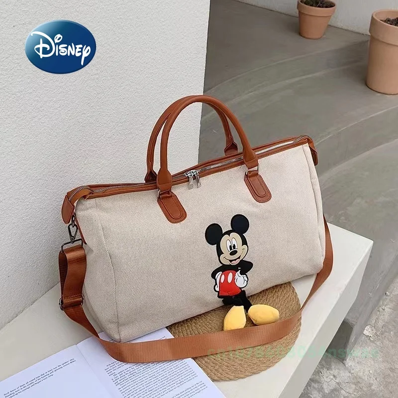 Disney Mickey\'s New Diaper Bag Handbag Luxury Brand  Diapers Bag Baby BagMulti Functional Large Capacity Women\'s Travel Handbag