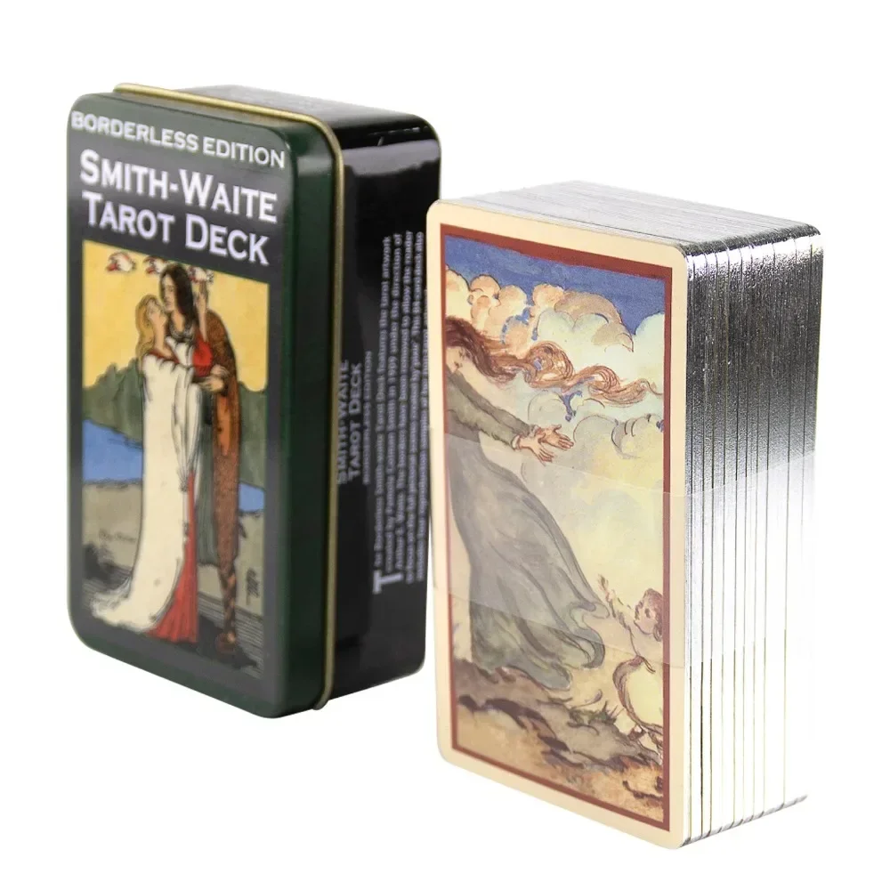 Smith-Waite Tarot Deck brody edycja angielska karty do tarota dla wróżenia Oracle gra karton dla dorosłych gra planszowa 78 pcs