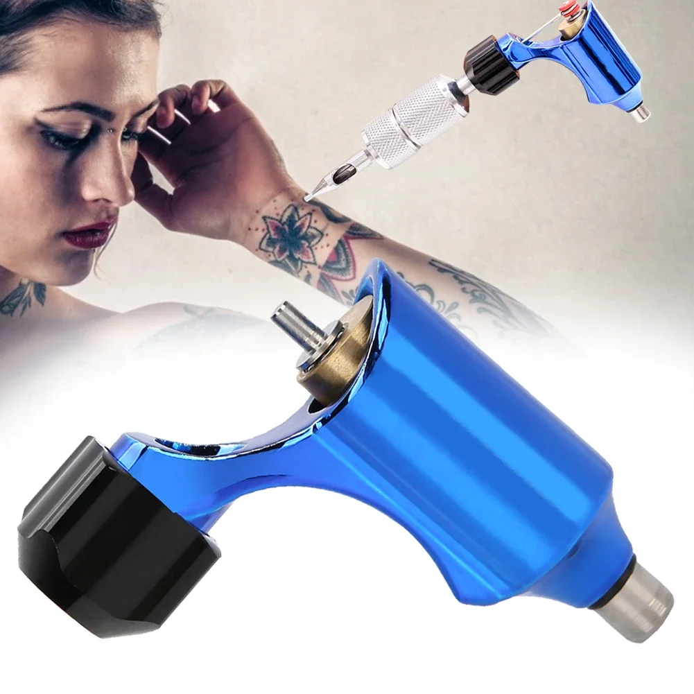 Professionele Body Art Draagbare Legering Sterke Motor Tattoo Machine Liner Shader Tattoo Machine RCA Interface Tattoo Accessoires