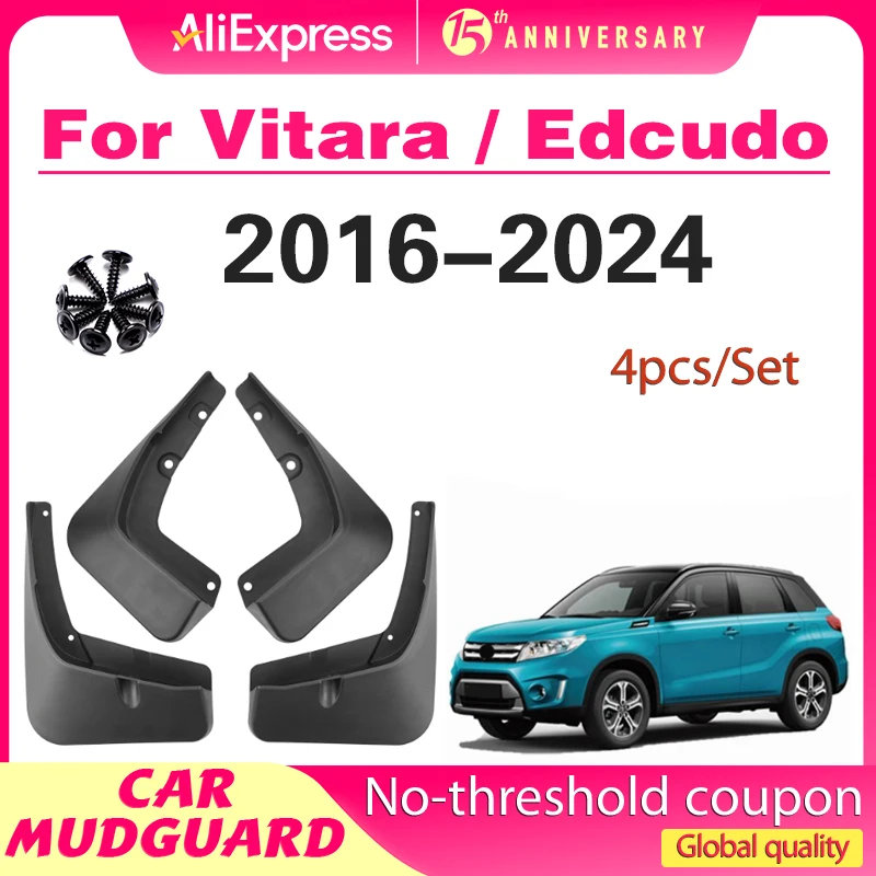 

Брызговики, автомобильные брызговики для Suzuki Vitara/Edcudo, брызговики, крыло 2016-2024 2017 2018, передняя и задняя защита