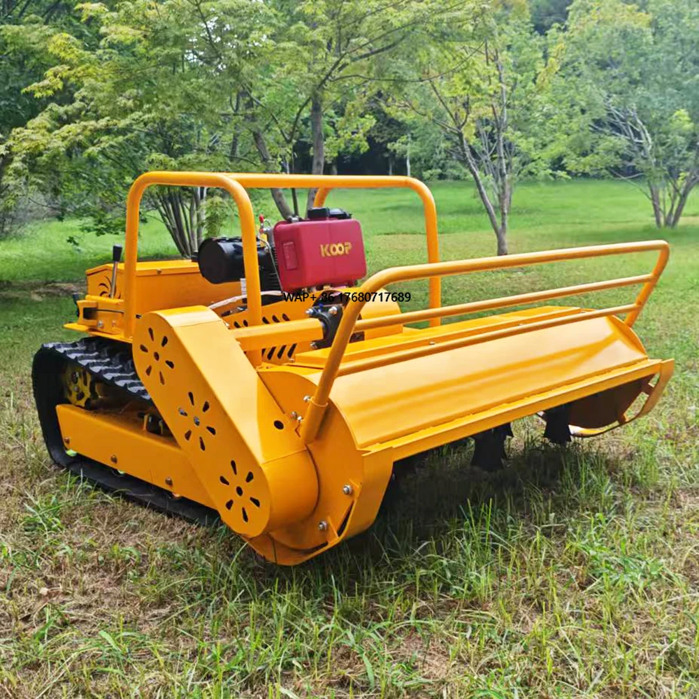 

Industrial & DIY Grade Automatic Lawn Mower Tractor Remote Control Robot with Cordless