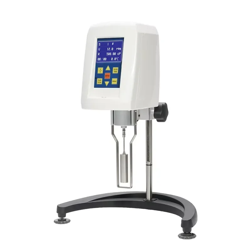 Laboratory High Precision Brookfield NDJ-8T Digital Touch Screen Viscometer with Viscosity-Temperature Curve 1% Repeatability