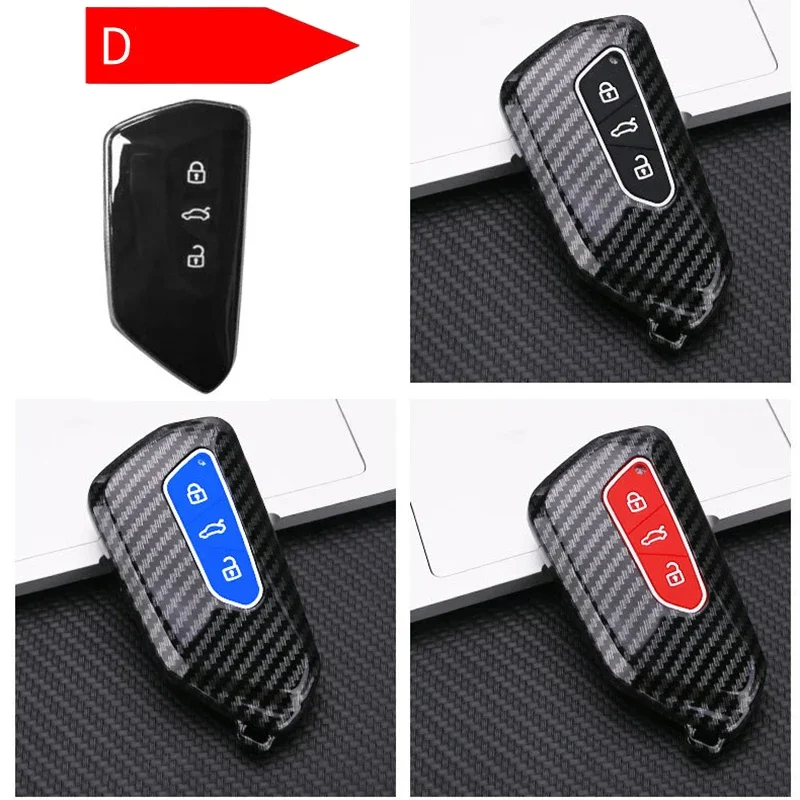 

For Volkswagen VW Golf 8 MK8 Id4 Skoda Octavia 4 A8 Seat Leon MK4 Cupra Formentor 2020 2021 2022 Car Key Case Cover Accessories