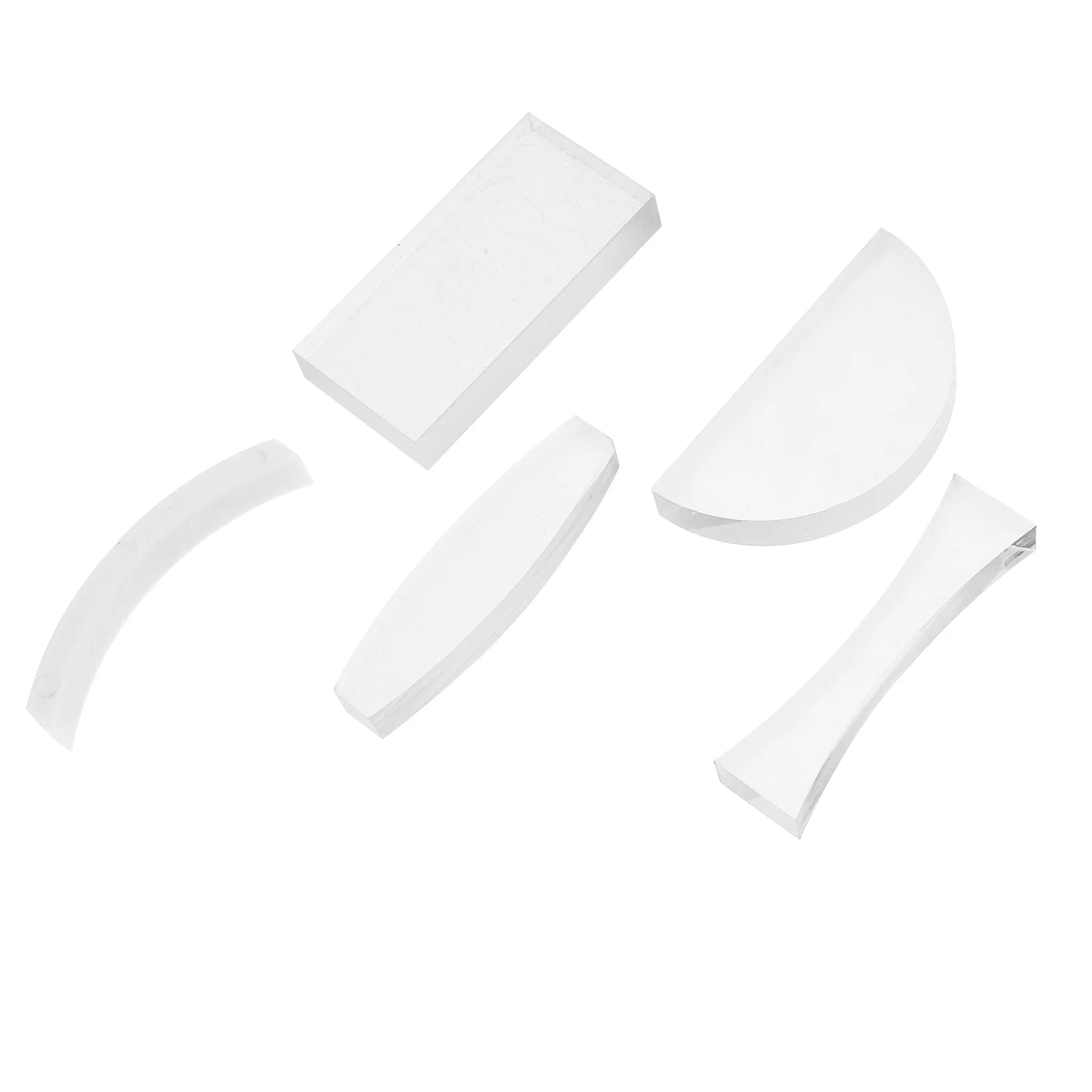 

Lens for Physics Teaching Optical Experiment Kit Concave Convex Scientific Lenses